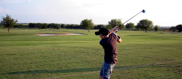 Stephen Golfing